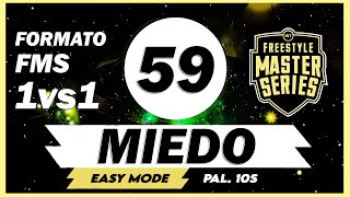 FORMATO FMS 1vs1 😨  BASE de RAP con PALABRAS 82 [upl. by Odidnac]