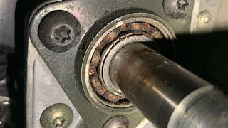 Polaris 850 How To Replace Jackshaft Bearing Part 1 [upl. by Yenahc]