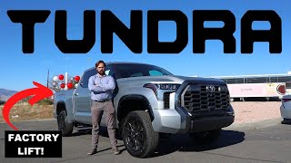 FACTORY LIFTED 2024 Toyota Tundra Worth The Extra 4000 [upl. by Bullough]