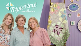 Triple Play How to Make 3 NEW Periwinkle Leg Quilts  Free Quilting Tutorial [upl. by Idden]