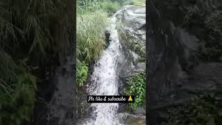 Mini waterfall waterfall nature hills rider hillsrider viralshort shortsvideo TafreeRider [upl. by Enilamme392]