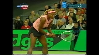 Serena Williams vs Anastasia Myskina Leipzig 2002 summary [upl. by Atina5]