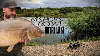 Fishing A Former Limestone Quarry  Bishops Bowl Mitre Lake Peg 14  Martyns Angling Adventures [upl. by Naerda367]