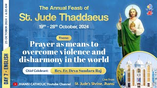 Day 7 • English • 0630 AM  Feast of St Jude Thaddaeus  2024 II 25th October 2024 [upl. by Milka]