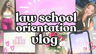 law school orientation vlog [upl. by Eneleuqcaj]