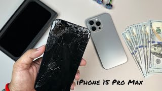 iPhone 15 Pro Max Restoration [upl. by Nnawaj]