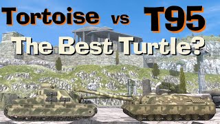 WOT Blitz Face Off  Tortoise vs T95 [upl. by Damha575]