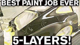 Most Insane Paint Job EVER StepbyStep Process on the AMMO Porsche 964 [upl. by Marika994]