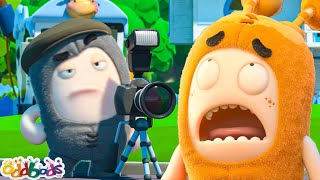 Pause Strike A Pose  Oddbods  Food Adventures  Cartoons for Kids [upl. by Irianat198]