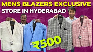 Men’s Blazers Exclusive Store in Hyderabad Buy Stylish Premium Blazers under Reasonable Prices [upl. by Sera379]