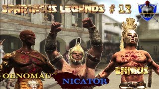 SPARTACUS LEGENDS EPISODE 12  Can Nicator Dominate  and will Ennius rise again [upl. by Geldens380]