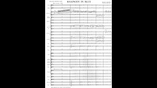 RHAPSODY IN BLUE by George Gershwin Audio  Full score Pianist Kamil Hala [upl. by Holms]