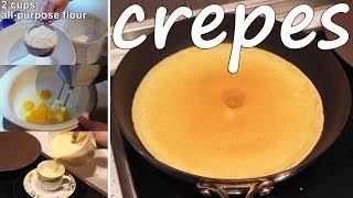 How to make amazing crepes [upl. by Ainerol687]