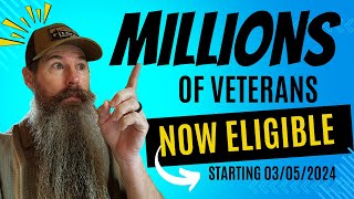 Millions of Veterans Now Eligible For one of the most soughtafter benefits veterans disability [upl. by Madancy]