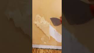 quotEasyquot way to remove wallpaper with Dawn Powerwash [upl. by Htrow]