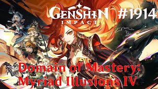 Genshin Impact Walkthrough Part 1914  Domain of Mastery Myriad Illusions IV No Commentary [upl. by Drofniw518]