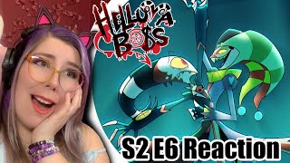 OVERWHELMING CUTENESS  HELLUVA BOSS  S2 Episode 6 REACTION  Zamber Reacts [upl. by Giorgio]