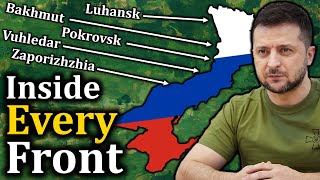 Russias Frontline Tradeoffs The Strategy of Every Current Battle in Ukraine [upl. by Gnilrets]