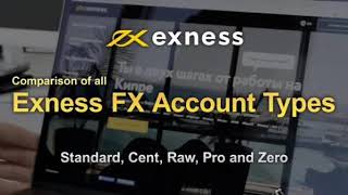 EXNESS Account Types Comparison [upl. by Checani]