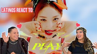 Waleska amp Efra react to 청하 CHUNG HA  PLAY Feat 창모 CHANGMO MV  REACTION [upl. by Aralomo]