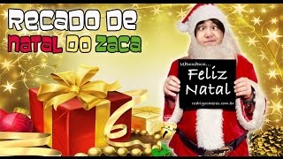 Zaca manda Recado de Feliz Natal by Rodrigo Cáceres [upl. by Alledi]