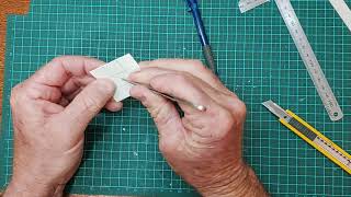 Shanoes handcrafted model making tips Part 2cutting a window [upl. by Ebenezer]