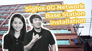 UnaBiz Network Deployment 0G Sigfox Base Station Installation in Taiwan [upl. by Dnomra592]