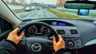 2011 Mazda 3 16L MT  POV Test Drive [upl. by Sarid]