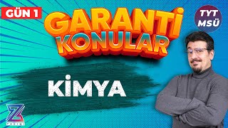 6 GÜNDE TYTMSÜ FKB GARANTİ KONULAR KAMPI  KİMYA 1GÜN [upl. by Notselrahc300]