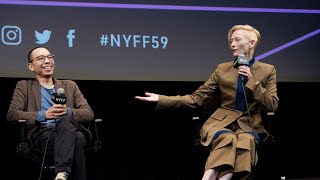 Apichatpong Weerasethakul and Tilda Swinton on Memoria  NYFF59 [upl. by Rives]