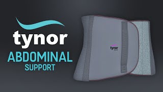 Tynor Abdominal Support A01 for abdominal support and compress the abdominal muscles [upl. by Conners]