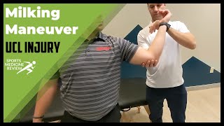 Milking Maneuver for Elbow UCL Injury [upl. by Nawat]