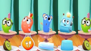 My Talking Tom 2 Learn Colors Sugar vs Dot vsGus vs Squeak vs Flip [upl. by Ricca]