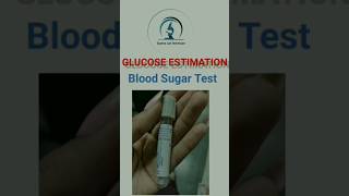 Glucose Estimation Test  Blood Sugar Test Normal range laboratory Shortsvideo [upl. by Aicileb]