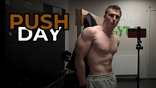 Chest Focused Push Day [upl. by Ettesyl]