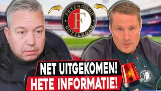 HIER IS OVER GEPRAAT NIEMAND HAD DIT VERWACHT HET IS ONTHULD FEYENOORD ROTTERDAM NIEUWS [upl. by Goerke]