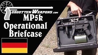 Shooting the HampK MP5K Operational Briefcase [upl. by Elburr]