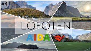 Mit AIDABELLA zu den LOFOTEN  Mega Aussichten und schlaflose Kabine 4K [upl. by Jeno]