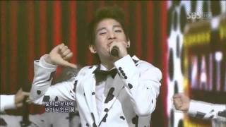 Dalmatian  Round1 달마시안  Round1  SBS Inkigayo 인기가요 100905 [upl. by Yenobe]