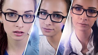 3 in 1 ASMR Deutsch Flüstern Arzt Roleplay 👩‍⚕️ Arzt untersucht dich German Doctor ASMR Roleplay [upl. by Nnanaej619]