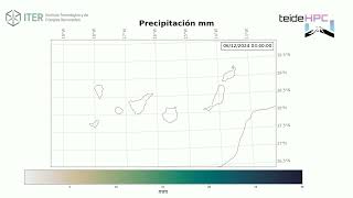 Canary Islands Rain forecast 20241205 [upl. by Nowujalo]