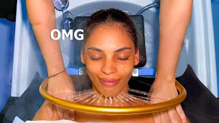 ASMR Super Relaxing Head Spa Scalp Water Massage [upl. by Samara286]