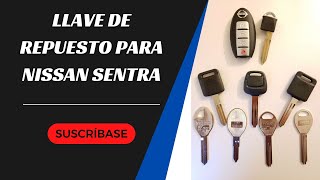 Reemplazo de llave para Nissan Sentra¿Cómo obtener una nueva llave costos tipos de llaves y más [upl. by Keg]