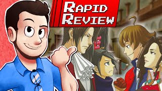 Ace Attorney Investigations 2 Translation  Rapid Review [upl. by Aliber88]