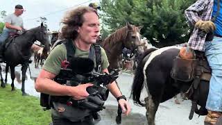 2024 Chincoteague Pony Penning Parade [upl. by Laehcim]