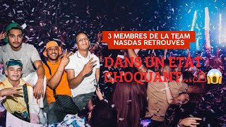 3 membres de la team nasdas retrouvés dans un état choquant🫢⚠️ [upl. by Lyle]