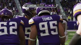 Madden 24 Raiders vs Vikings [upl. by Rodenhouse]