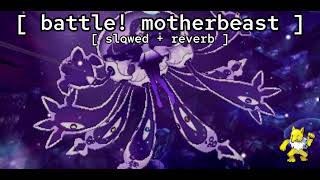 battle motherbeastshowdown lusamine ★ slowed  reverb   pokémon sunmoonultrasunultramoon [upl. by Airreis]