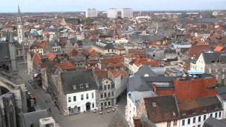 Vistas de Gante desde la Torre Belfort [upl. by Flor]