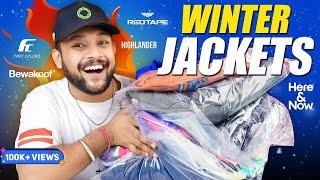 🔥 TOP 5 WINTER JACKETS UNDER 10002000  Men Winter Jacket Haul 2024  ONE CHANCE [upl. by Enaols]